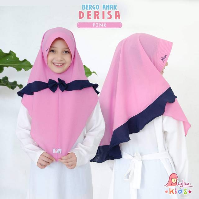 JILBAB ANAK TANGGUNG BERGO ANAK MIULAN DERISA KERUDUNG ANAK