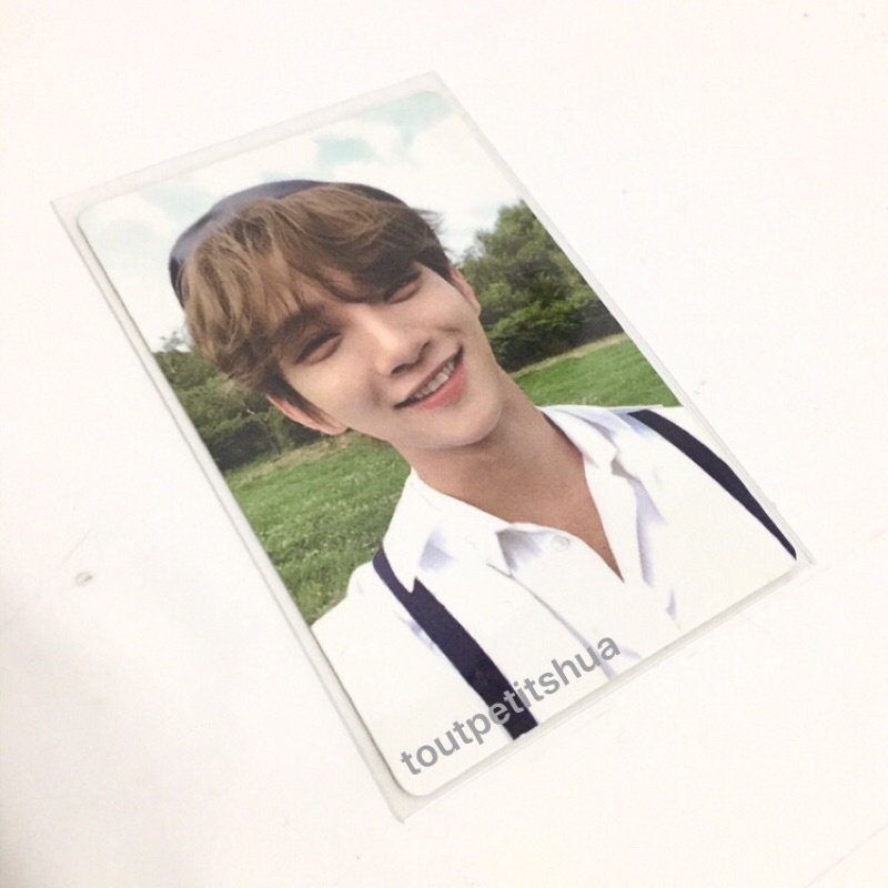 photocard an ode beret joshua benefit interpark your choice