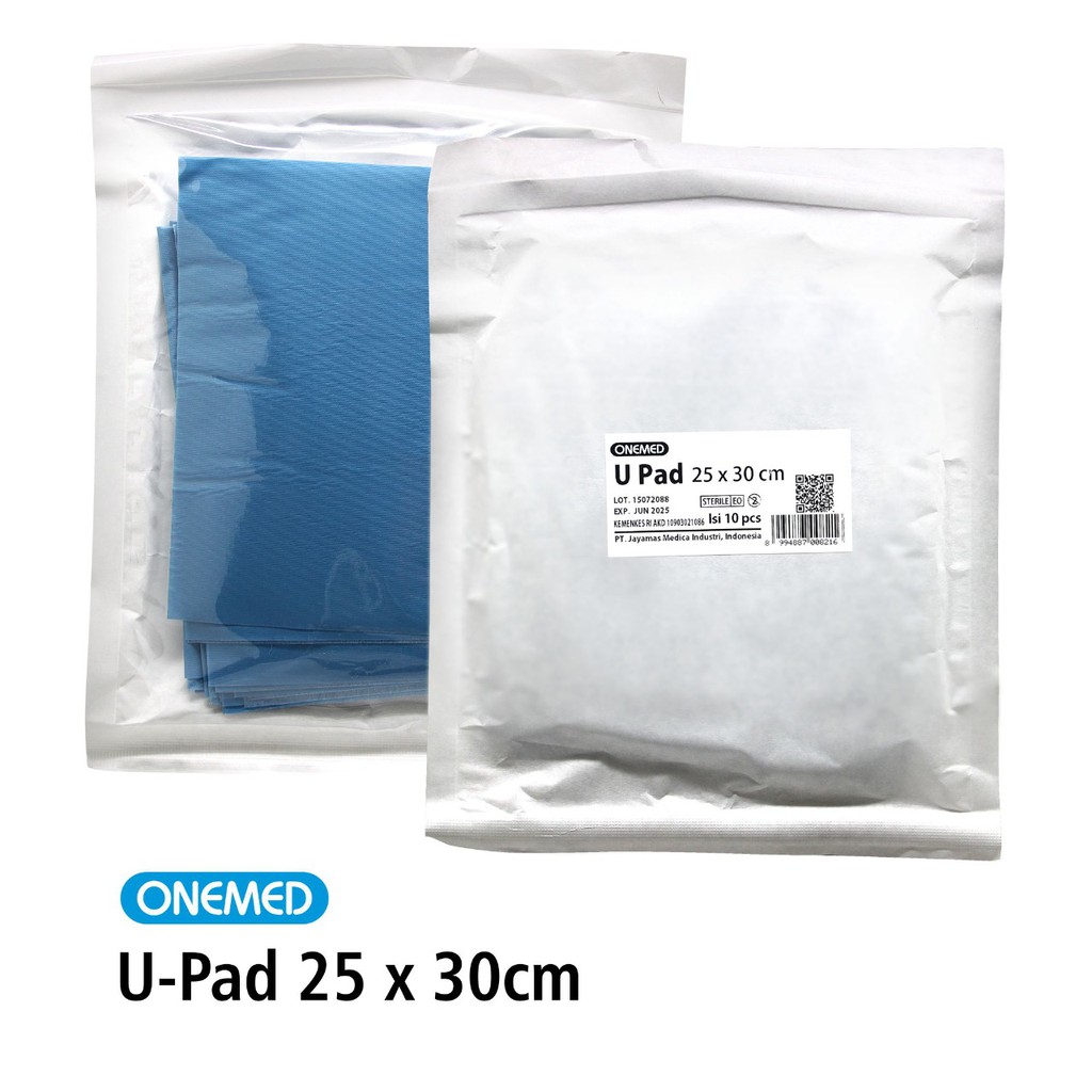 Onemed Underpad Upad Steril 25x30cm Pack Isi 10 Lembar 25 x 30 cm OJ