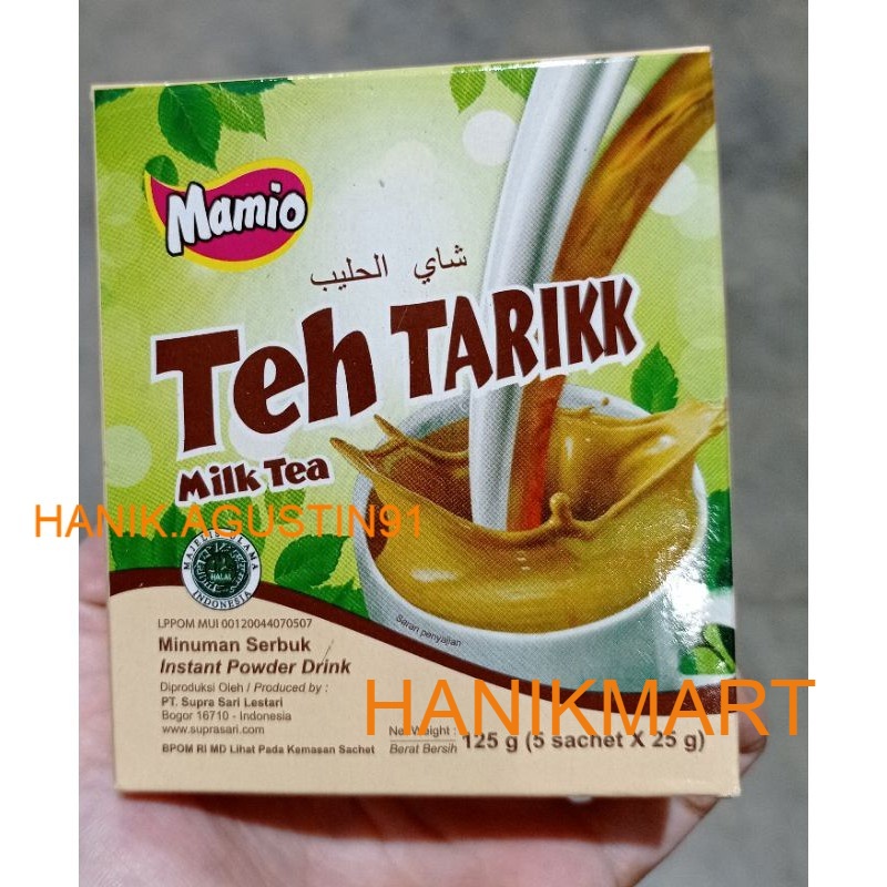 

Mamio Teh Tarik Isi 5 Sachet HM91