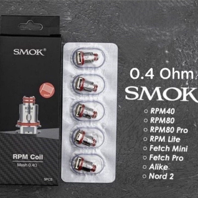 spareart COIL RPM 0,4 ohm harga 1 koil