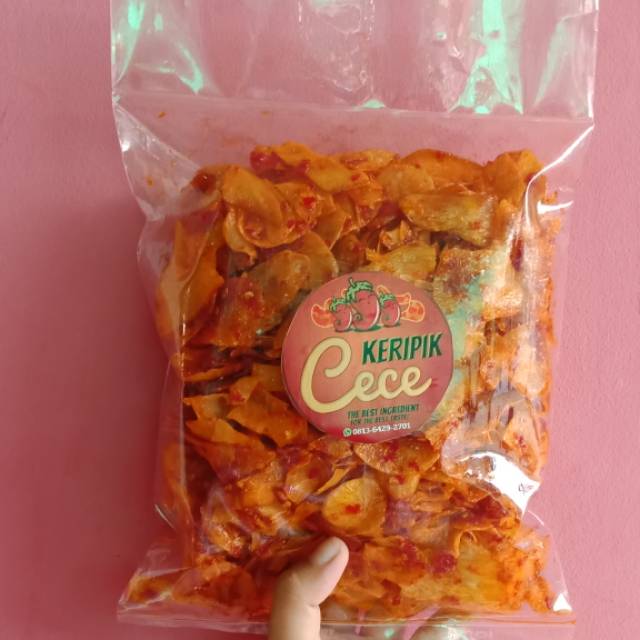 

Keripik singkong balado Super pedas