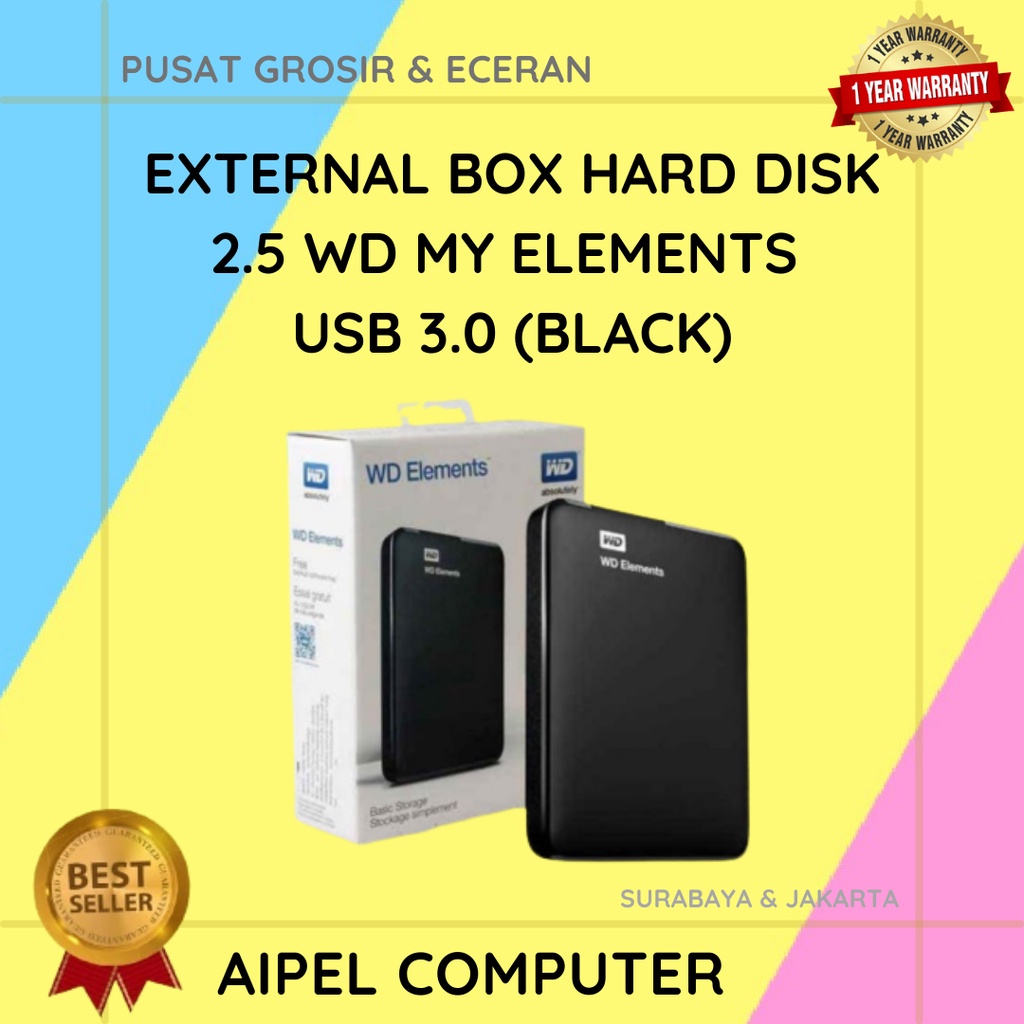 BOXW | EXTERNAL BOX HARD DISK 2.5 BRAND INTERNATIONAL USB 3.0 (BLACK)