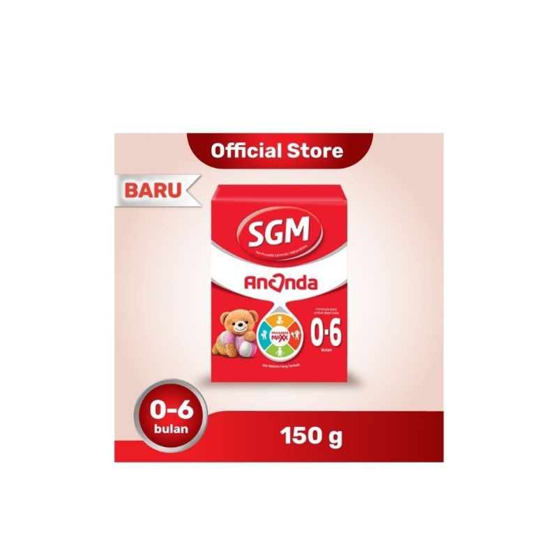 

SGM Ananda 1 Susu Formula Bayi usia 0-6bulan 150gr