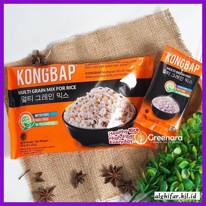 

Makanan-Kering- Kongbap Multi Grain Mix Original -Aneka.