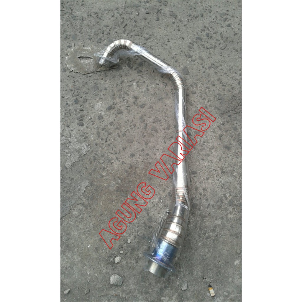leher knalpot satria fu 150/stainless