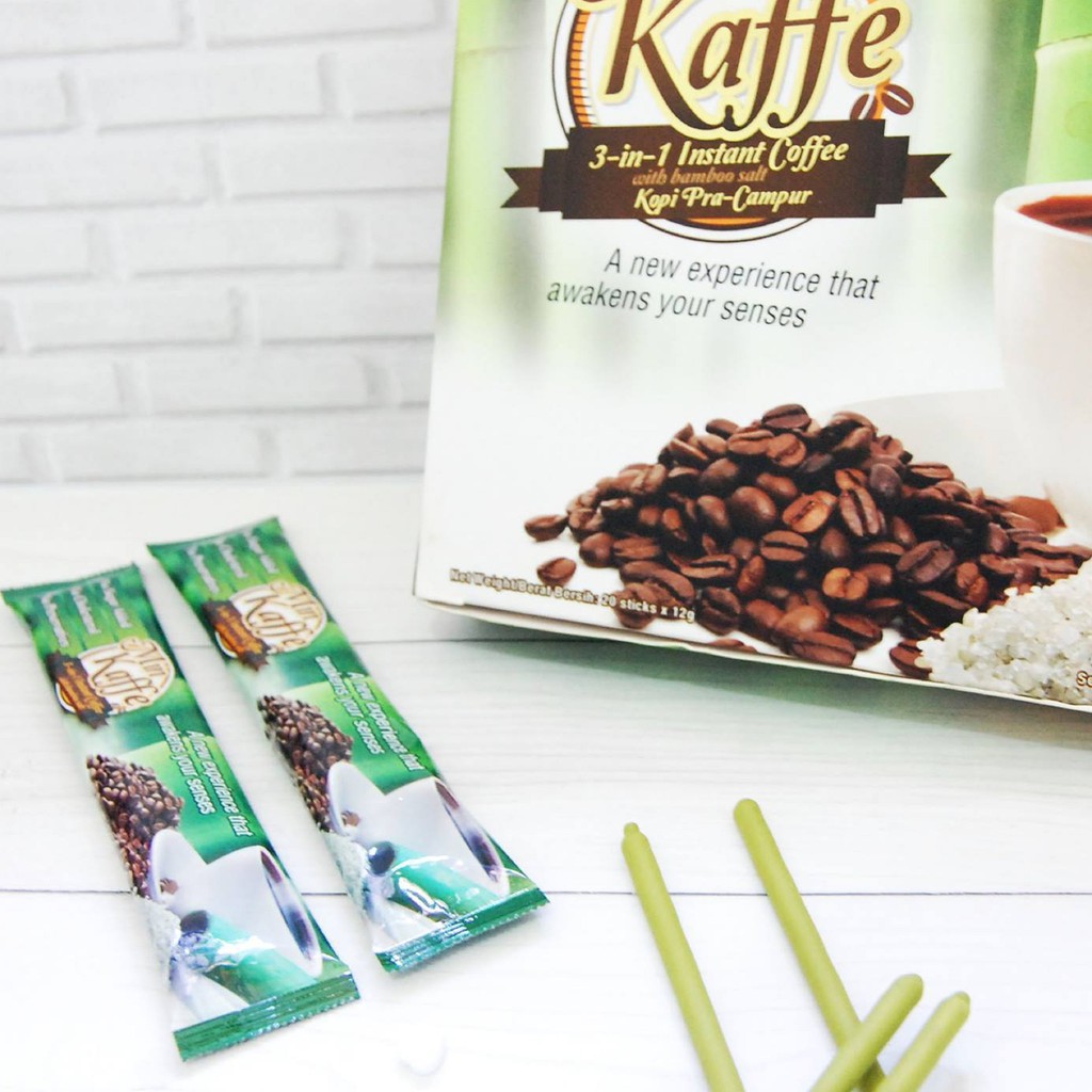 Min Kaffe - Kopi Instan dgn Garam Buluh Korea 100% ASLI & PROMO