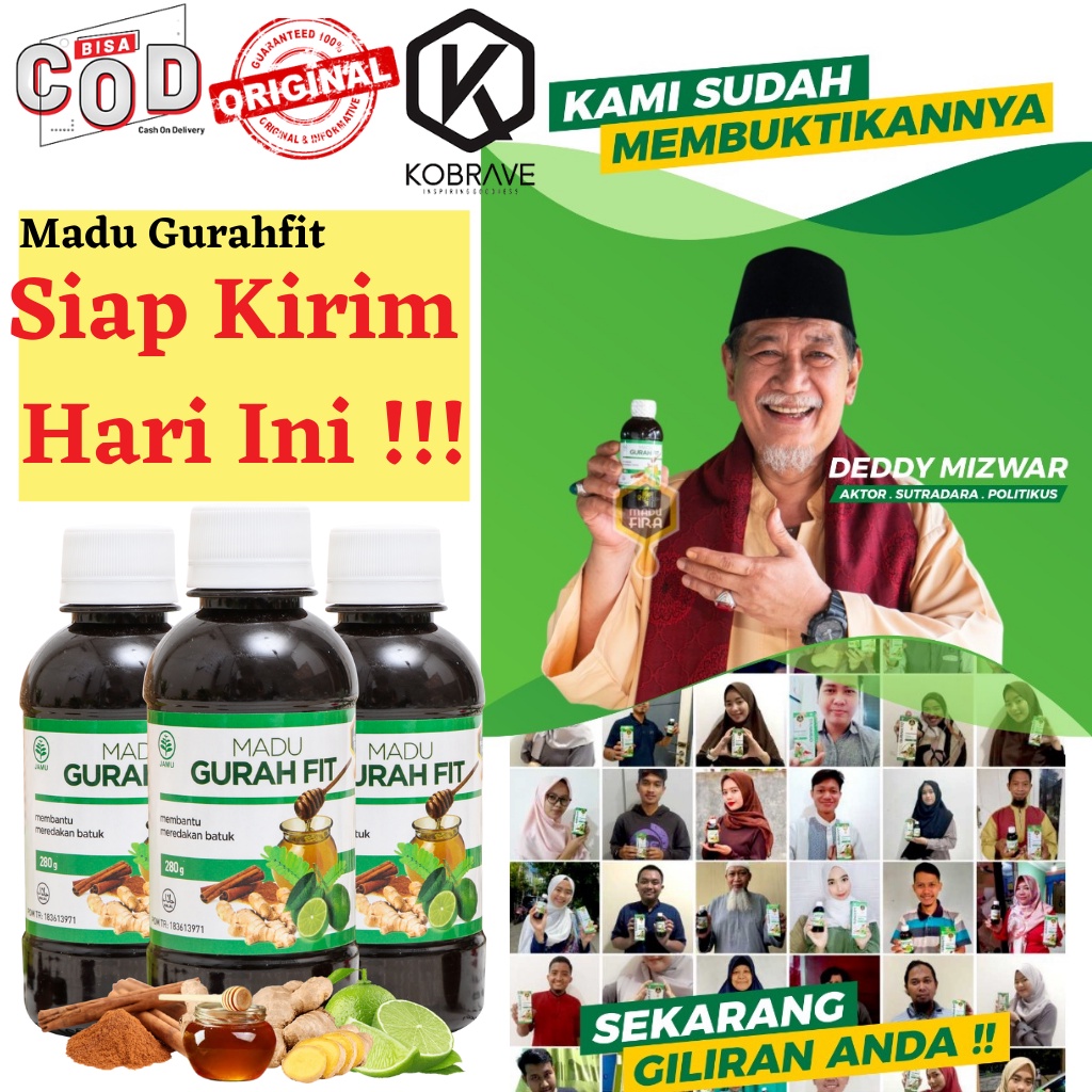 Obat Batuk Kronis Madu Gurahfit Asli Solusi Sesak Nafas Herbal Gurah Alami Madu Gurah Fit Atasi Asma Radang Tenggorokan Flu Batuk &amp; Sinusitis Gurah Fit