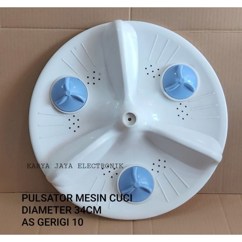 PULSATOR MESIN CUCI SANKEN / TOSHIBA DIAMETER 34CM GIGI 10