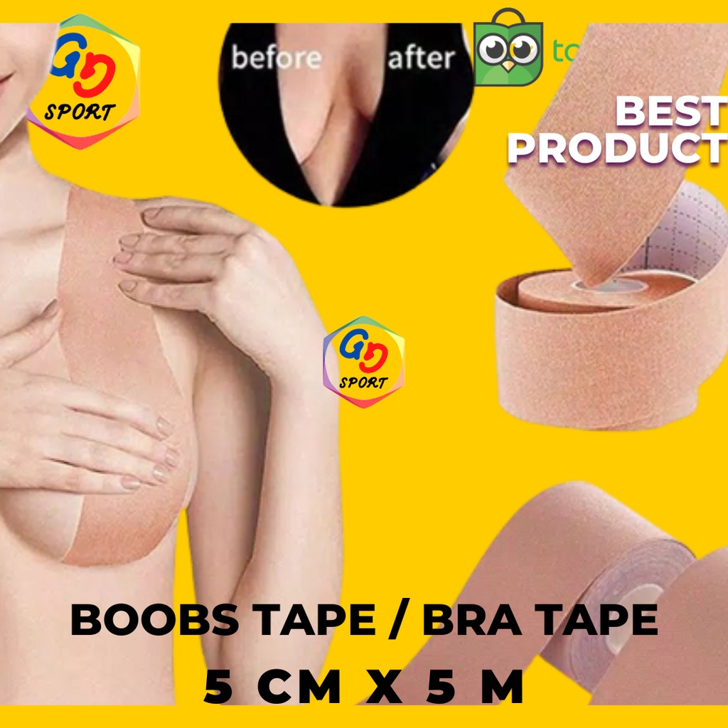 Penyangga Payudara / Tape Bra / Boobs Tape / Pengangkat Payudara