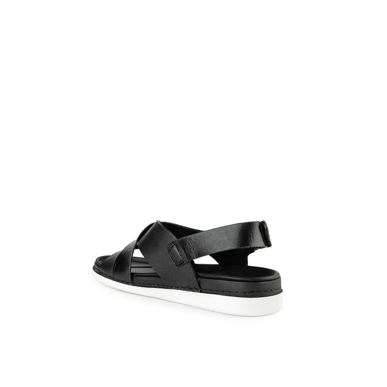 SANDAL CASUAL JIM JOKER PRIA ORIGINAL SLINGBACK KULIT HITAM JJ01