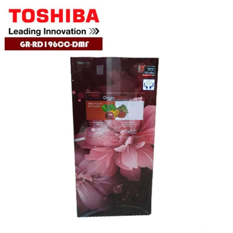 Kulkas Toshiba 1 Pintu GR-RD196CC DMF-26 Bunga 150L