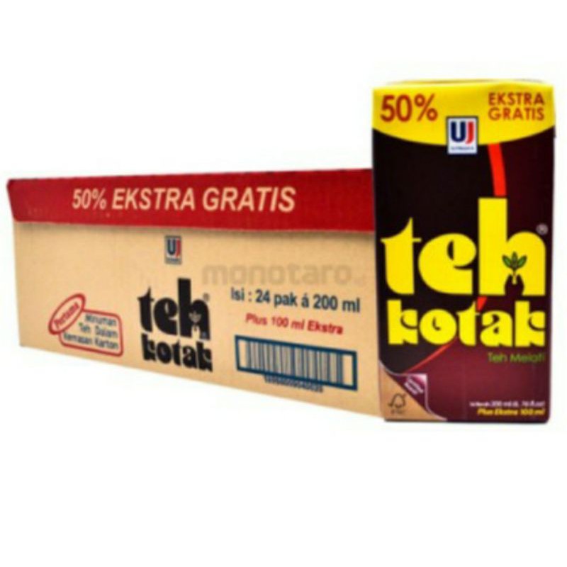 

Teh kotak 300ml isi 24pcs (1dus)