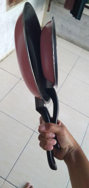 Frypan Set 2 Pcs 18cm Dan 23cm  Wajan Fry Pan Murah