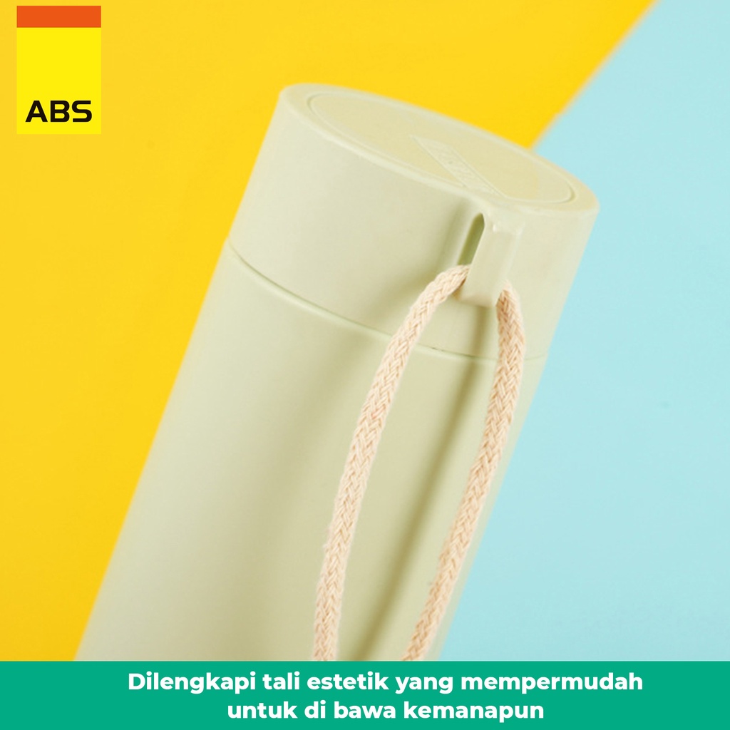 ABS Botol Minum Kaca Unik Motif Kaktus 450ml BPA FREE-3