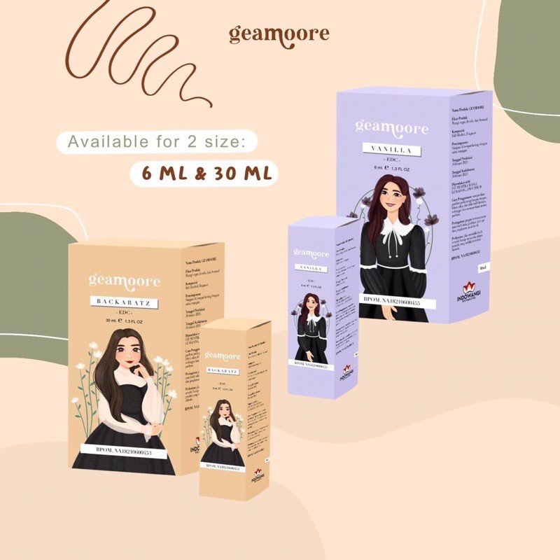 PARFUM GEAMOORE ORIGINAL 6ml&amp;30ml