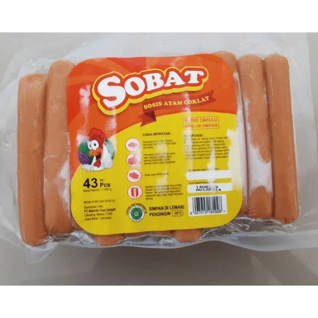 

Sobat Sosis Ayam 1000g