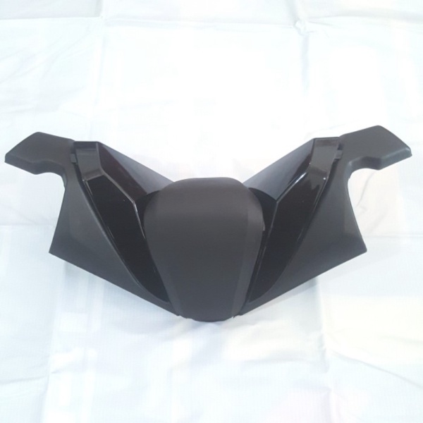 Promo TUTUP STANG COVER STANG HONDA PCX 160 /150 COVER TUTUP STANG PCX LOKAL - Hitam Berkualitas