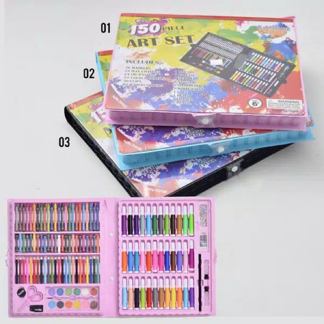 

[CALLISTA]Crayon Set 150 Pcs