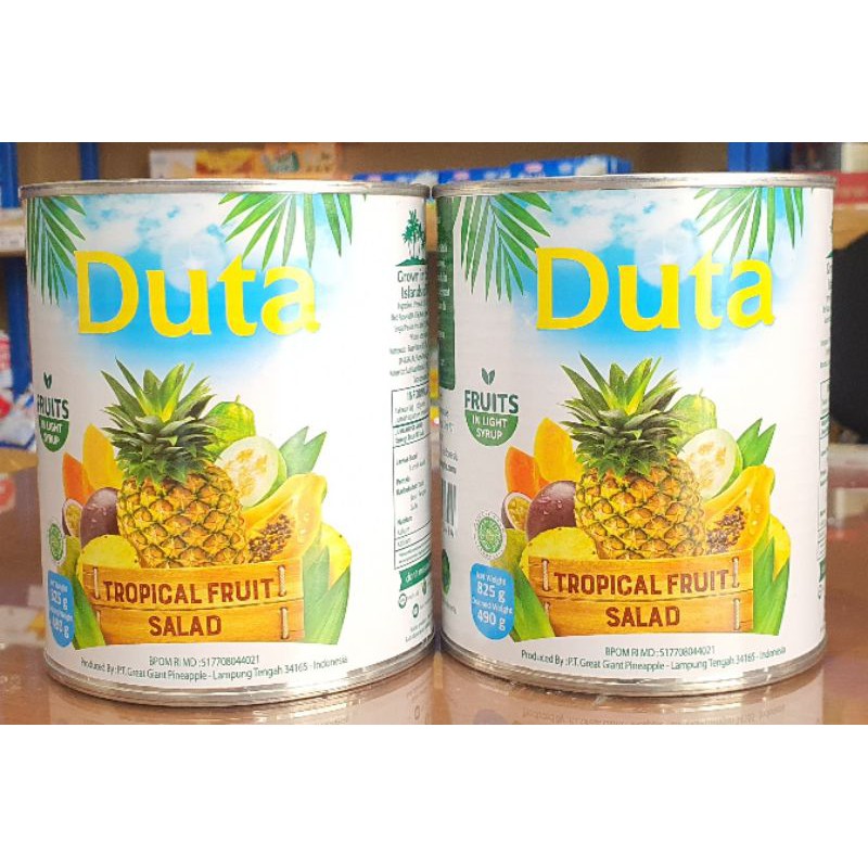 Duta Tropical Fruit Salad / Buah Kaleng Duta (Expired Januari 2024)