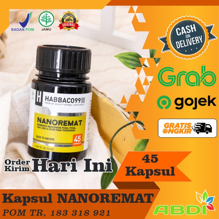 

Nanoremat Habbaco Obat Asam Urat Rematik Reumatik dan Persendian