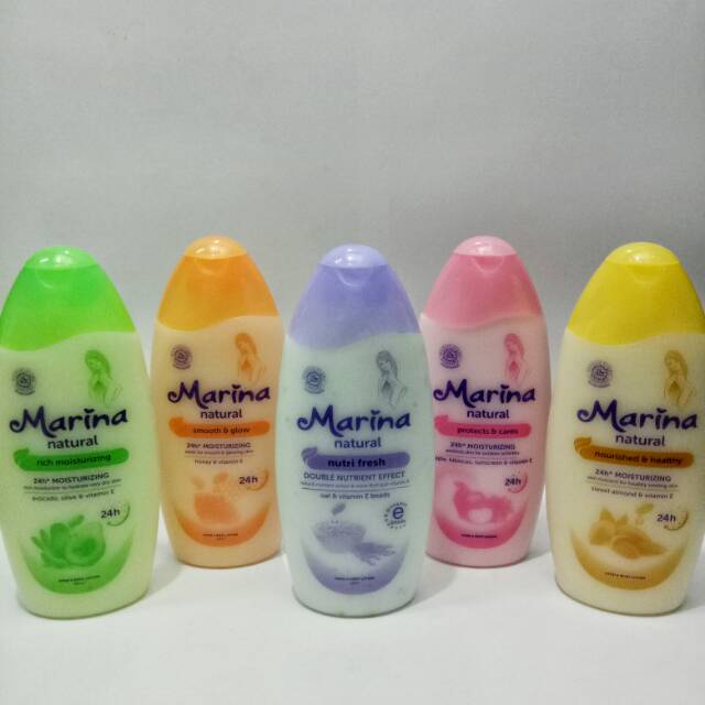 Jual Marina Natural Hand Body Lotion Ml Shopee Indonesia