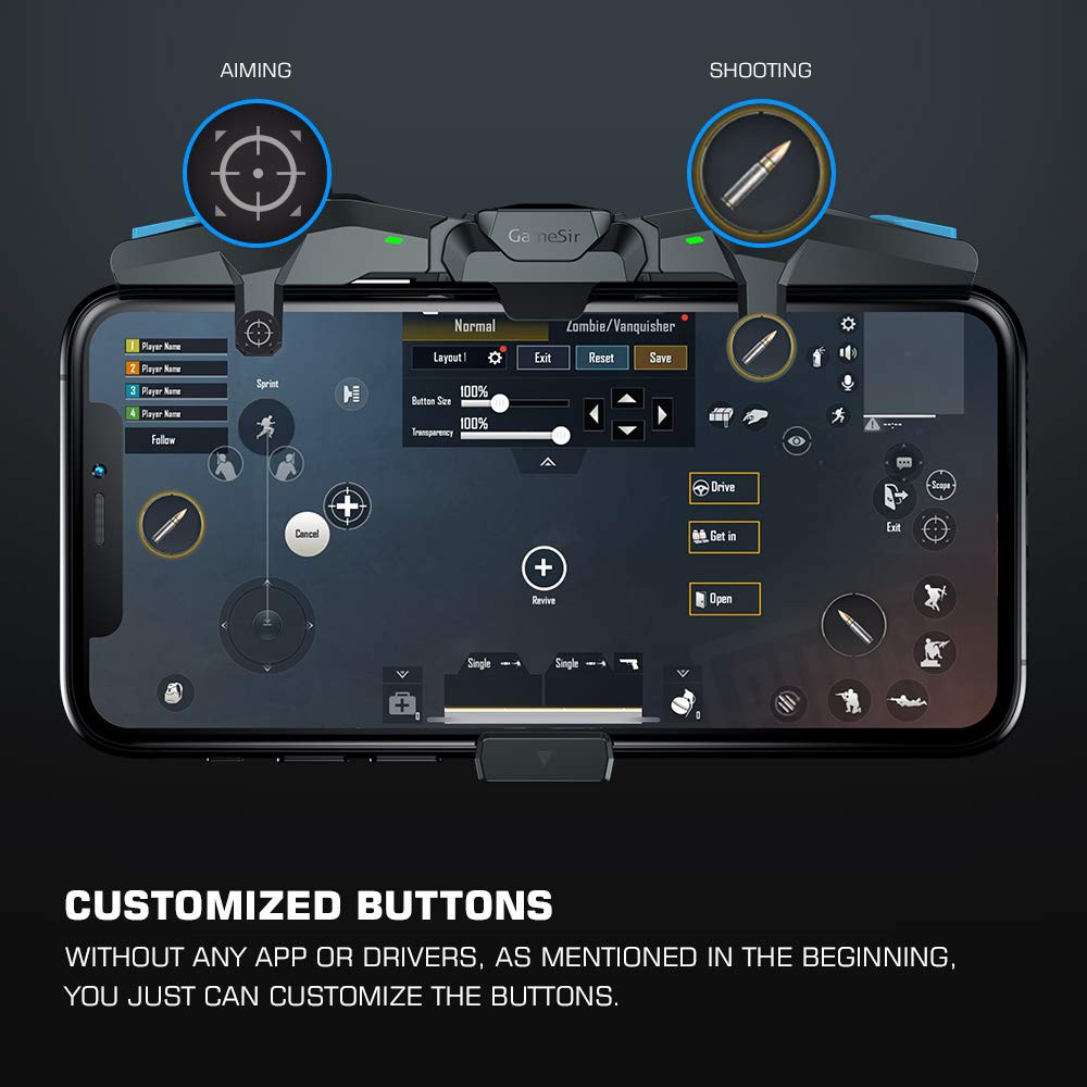 Gamepad Smartphone Gamesir F4 Falcon Wireless Gaming Controller