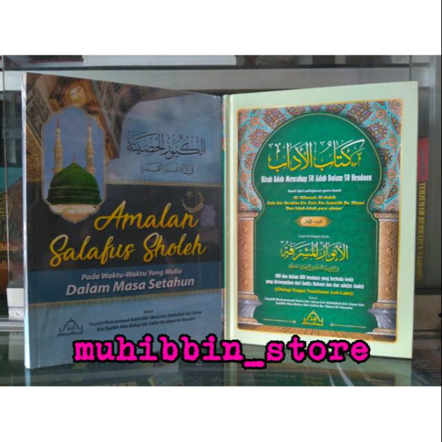 Paket Hemat 2 Buku Amalan Salafus Sholeh - Kitab Adab