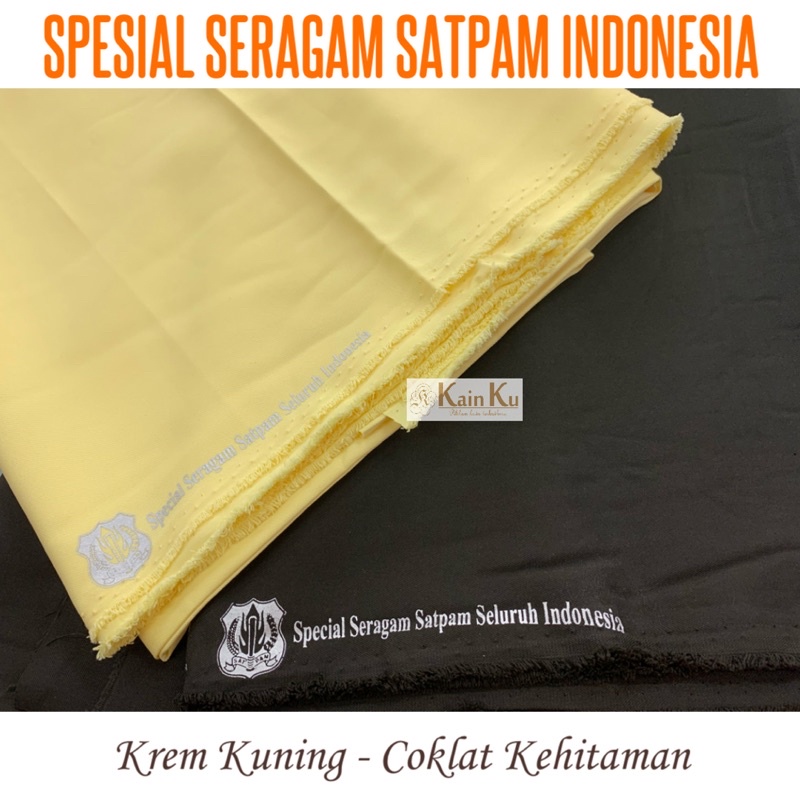 Kain Seragam Satpam Terbaru