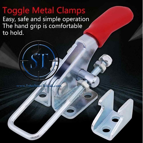 GH-40323 Holding Toggle Clamp Metal Capacity Latch Heavy 163Kg 360lbs