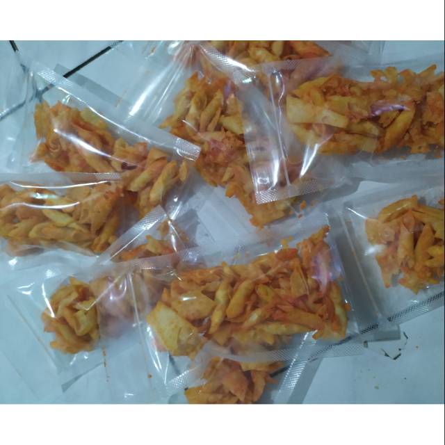 

Pangsit goreng balado