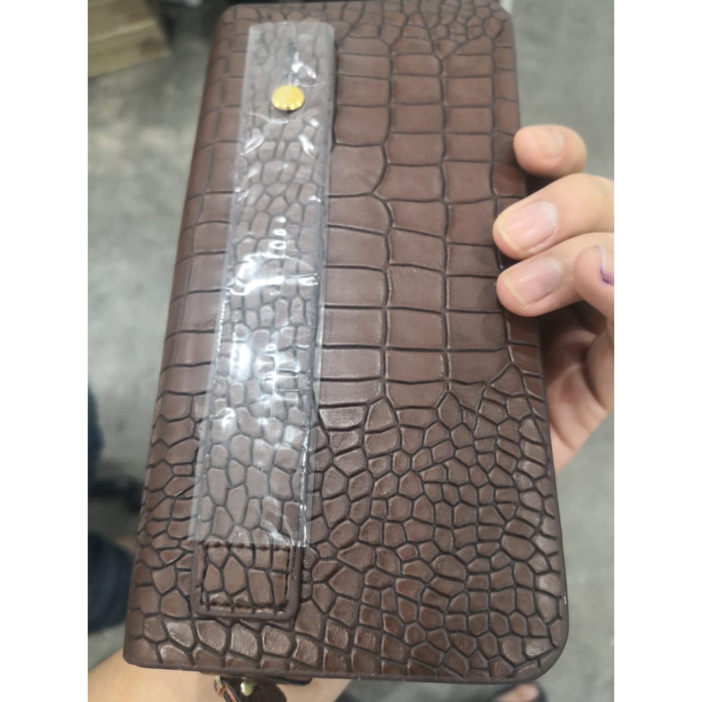 INDOMINI D022 Dompet Kulit Panjang Baellerry Leopard Pria Wanita Terbaru Keren Import Murah COD