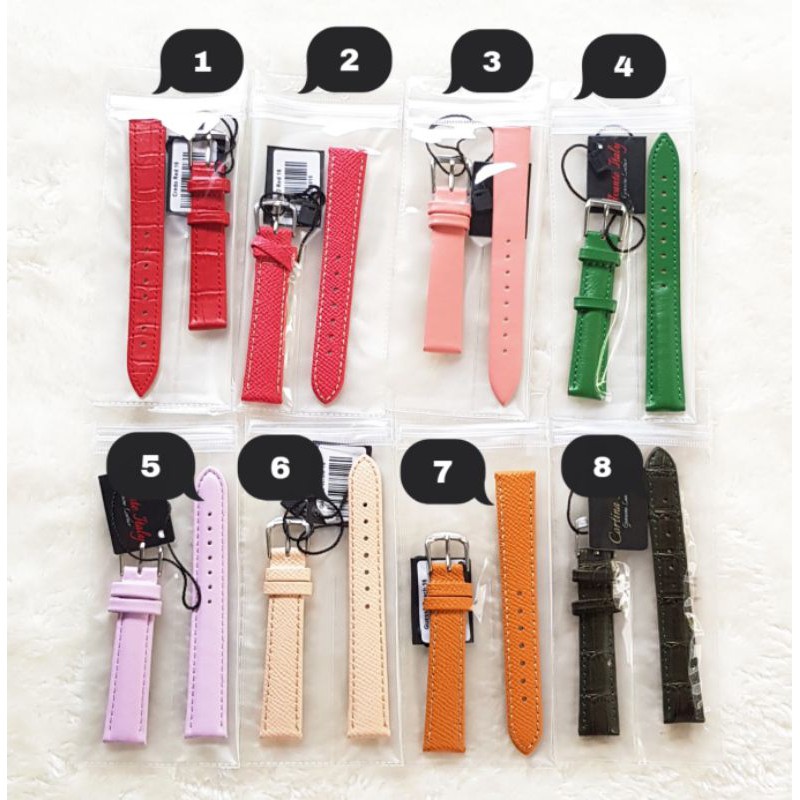Strap Kulit Jam - Avante Italy Ukuran 16
