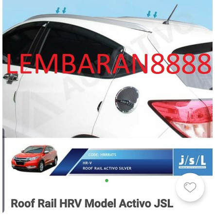 Roof Rail Honda HRV Model Activo