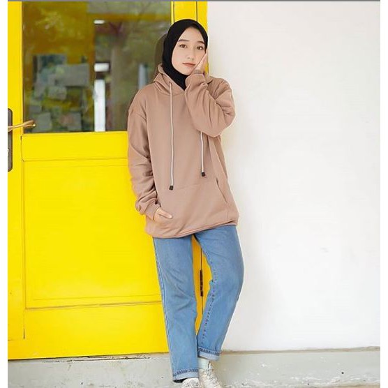 hoodie jumper polos pri wanita