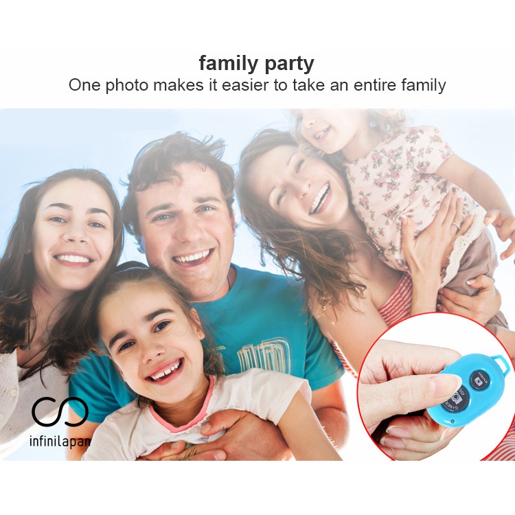 (MANYTHING) REMOTE SELFIE CAMERA SHUTTER BLUETOOTH FOR ANDROID IOS