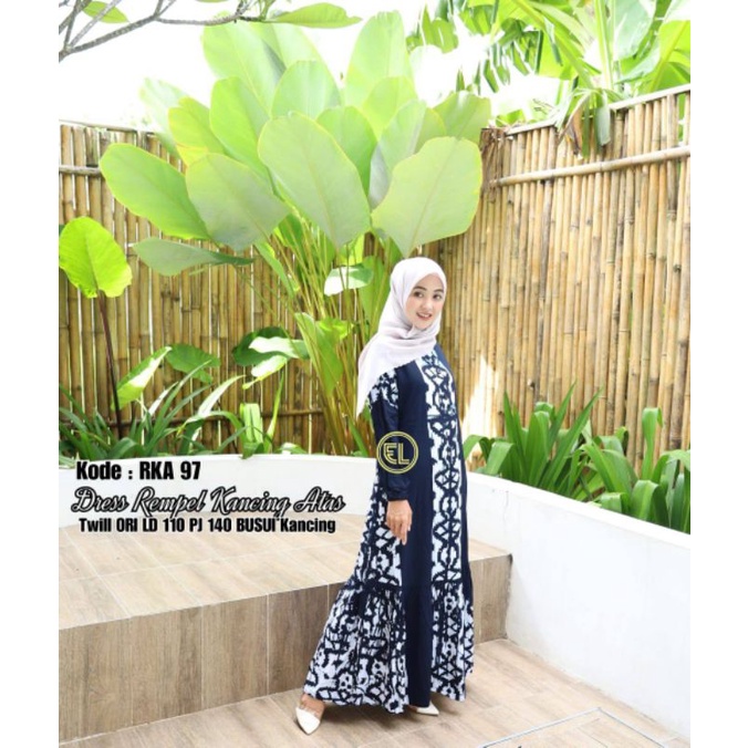 gamis elzhaf RKA 97 twill ori semarang