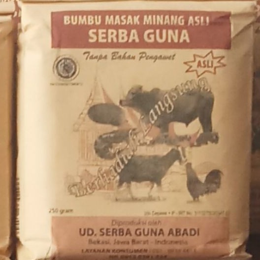 

Bumbu gule 1kg / bumbu rendang / bumbu serba guna minang asli