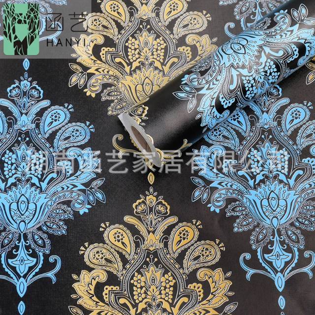 WALLPAPER BATIK HIJAU + HITAM MINIMALIS