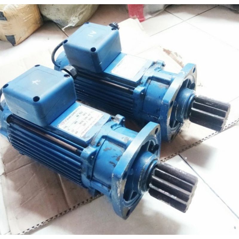 Motor GearBox 3phase 380vac - di lengkapi dgn encorder