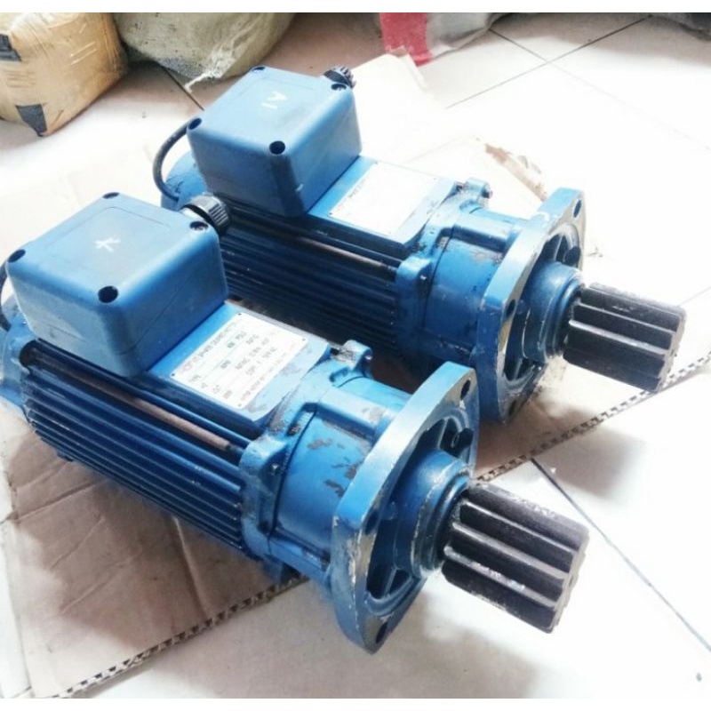 Motor GearBox 3phase 380vac - di lengkapi dgn encorder