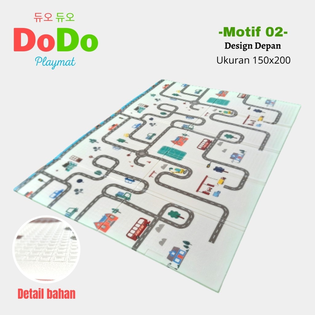 Karpet DODO Playmat Anak 150X200 KODE 02