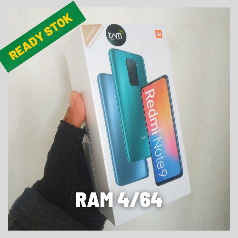 Redmi Note 9 5020mah MTk 85G New Ori Segel Garansi Resmi