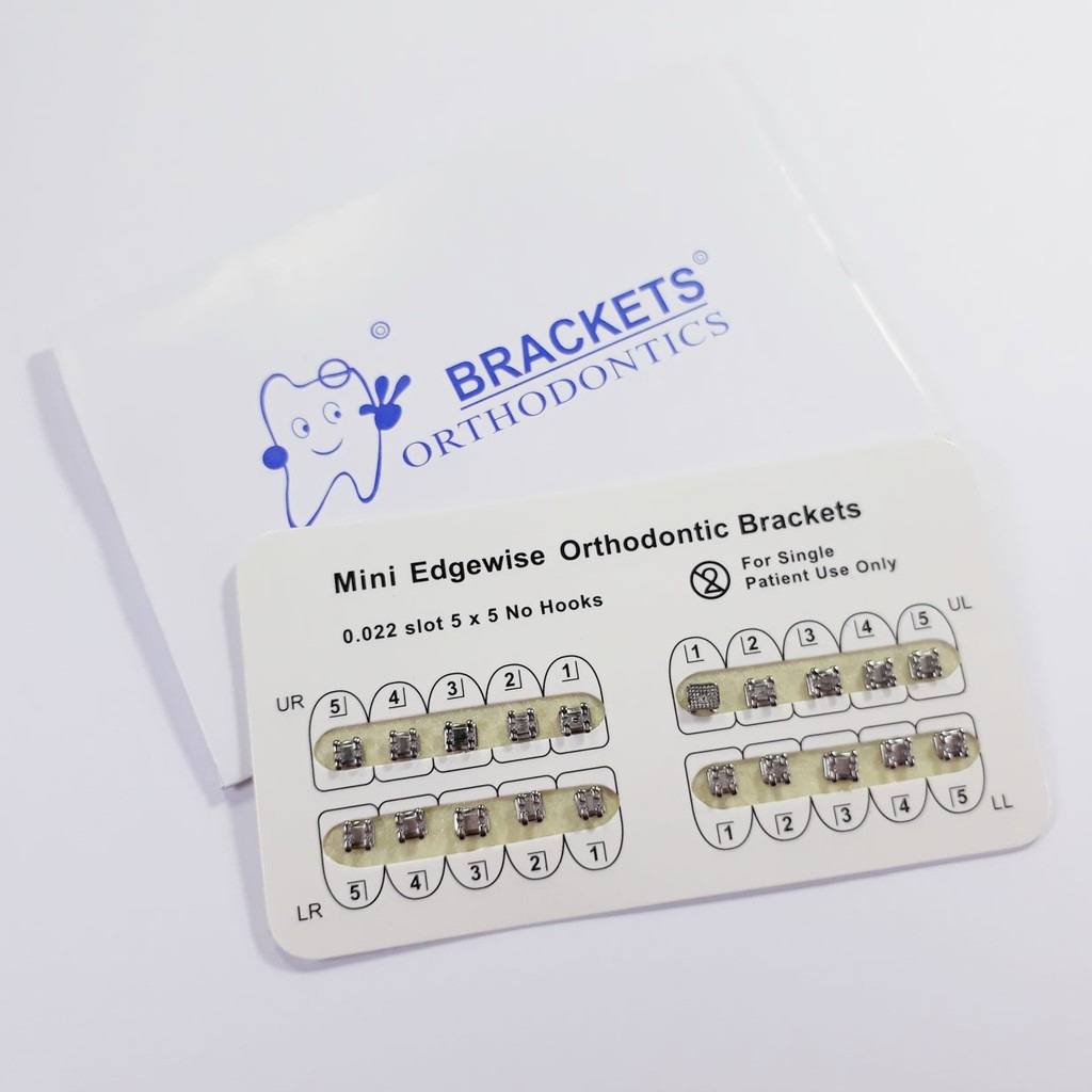 【BIG SALE ] 1 Set Bracket Amplop Orthodontic Behel Gigi Bracket Amplop Orthodontic Original