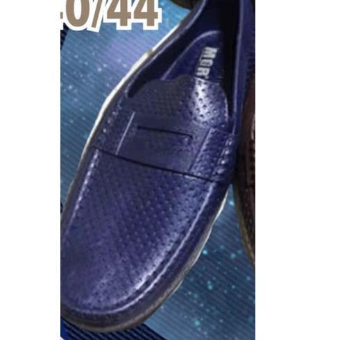 LANGSUNG KIRIM.. Sepatu Kerja Pantofel Loafer Kerja Formal Casual Pria Karet Anti Air Impor Jelly MG