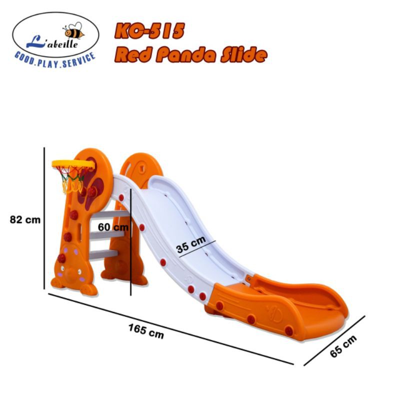 Red Panda Slide mainan prosotan anak indoor outdoor