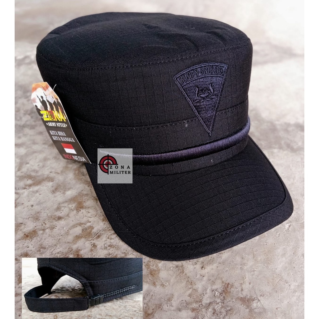 TOPI KEREN KOMANDO PAMA BRIMOB BAHAN RIPSTOK BISA COD