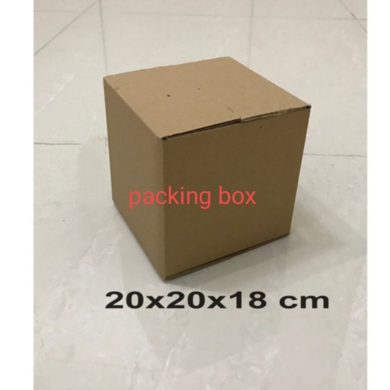 

kardus uk.20x20x18 cm box packing/aksesoris dll