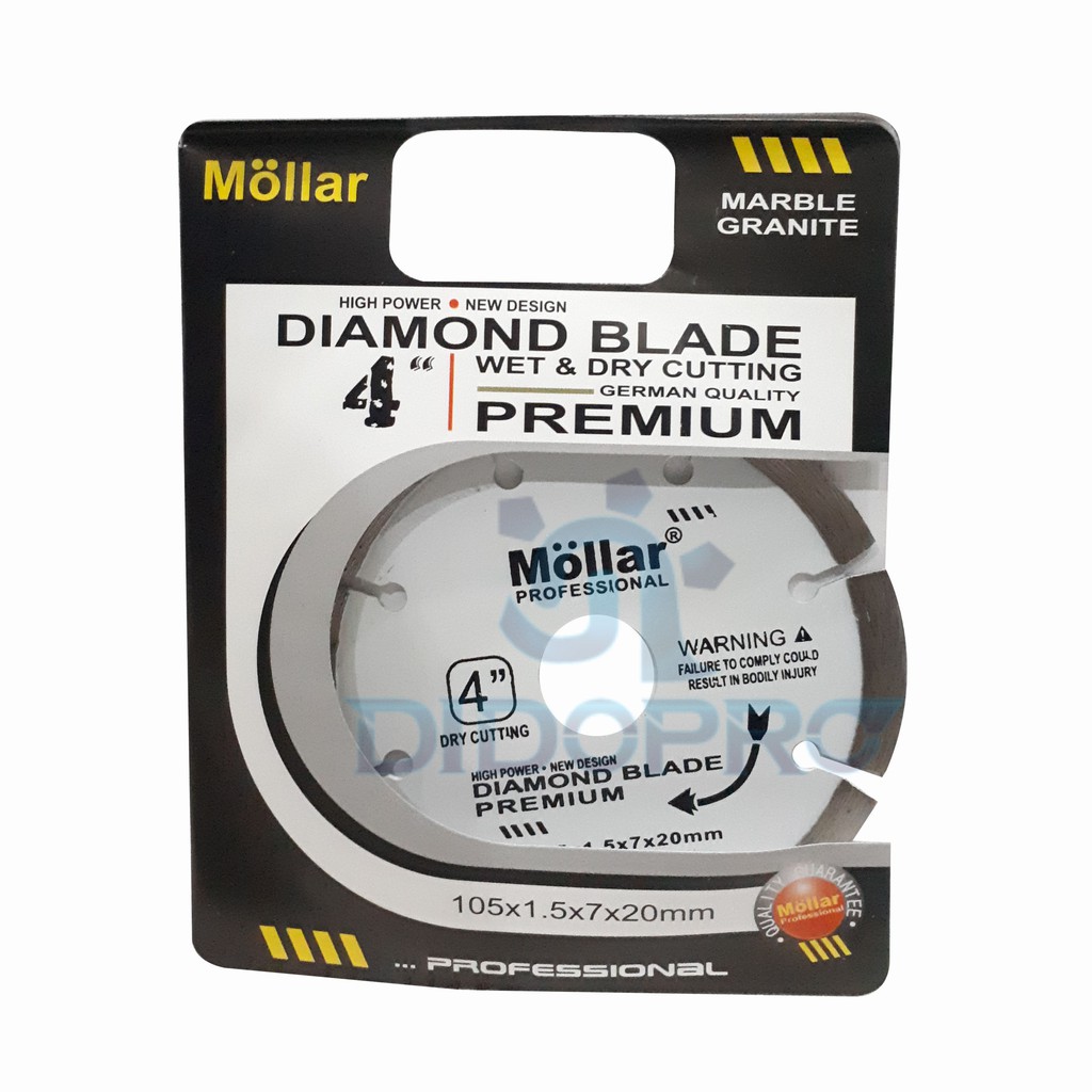 Diamond Wheel MOLLAR DRY Kering - Mata Pisau Potong Keramik Blade