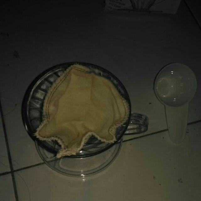 V60 Transparant Filter / Gater V60 01 Dripper 1-2 Cups With Measuring Spoon Rycshop